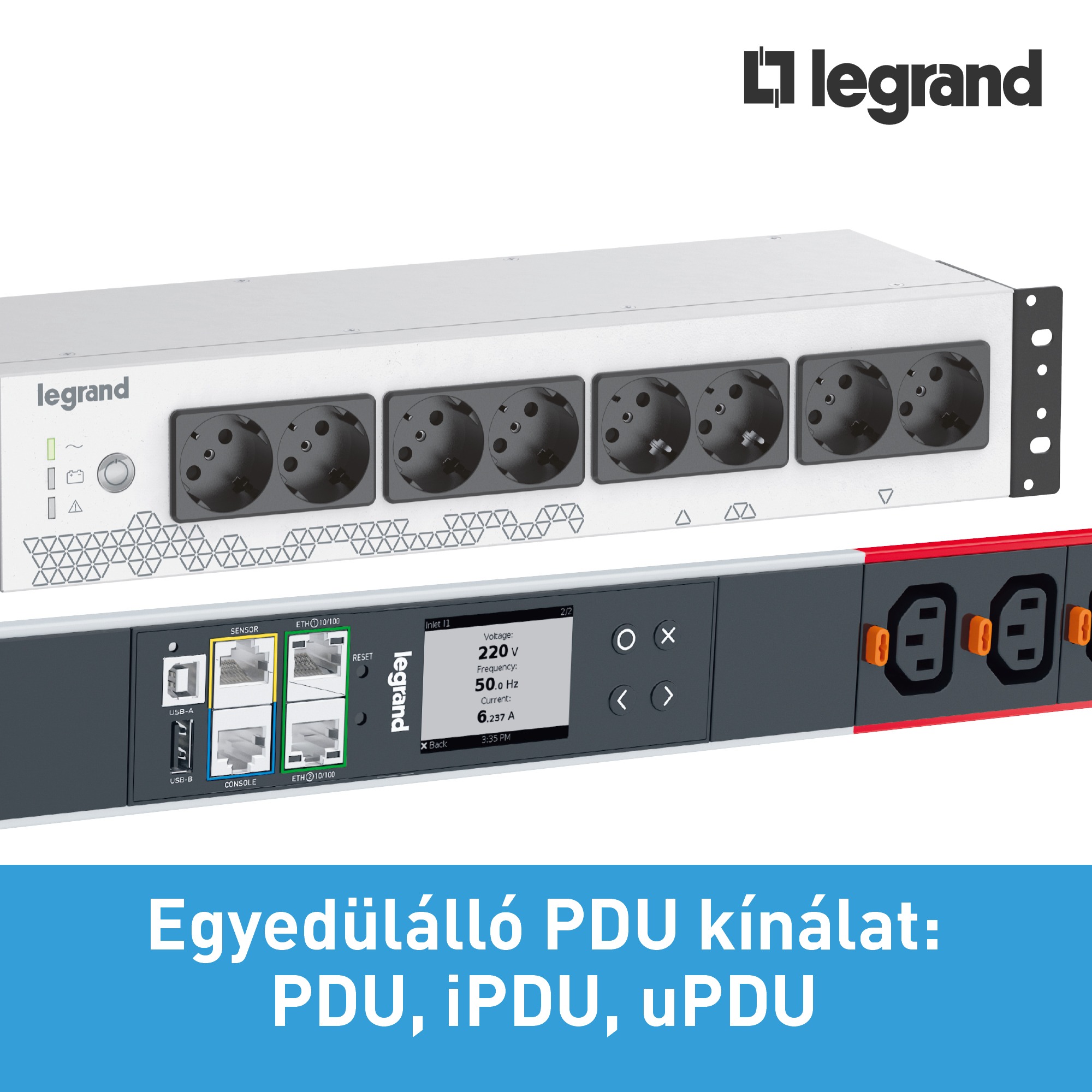 Legrand PDU kínálat