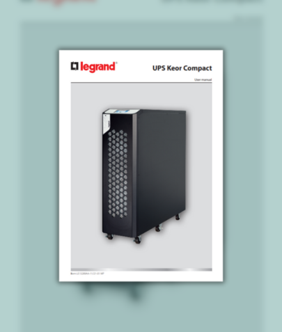 Keor Compact felhasználói gépkönyv (Legrand.com)